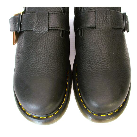 New Dr. MARTENS Men's Jorge II FL Faux Fur Lined Leather Mules Sz 12 EU 46 - Picture 5 of 12